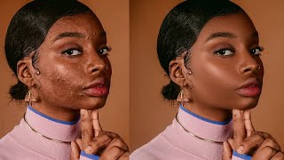 How To SMOOTH SKIN Using FREQUENCY SEPARATION In Photoshop | Skin Retouching Tutorial