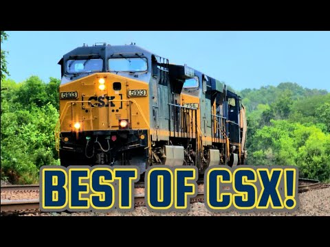 BEST CSX TRACKSIDE MOMENTS OF 2024!