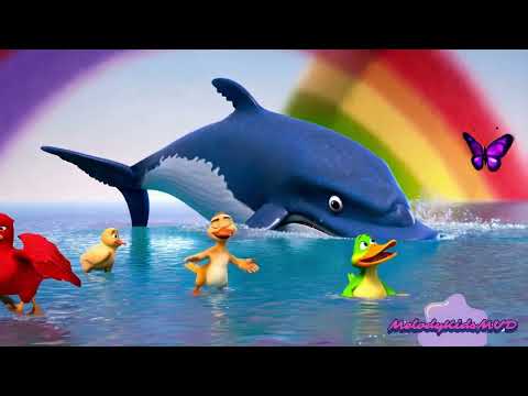 Colorful Rain Song | Learn Colors with Animals and Rain | Fun Kids Song for Learning Colors