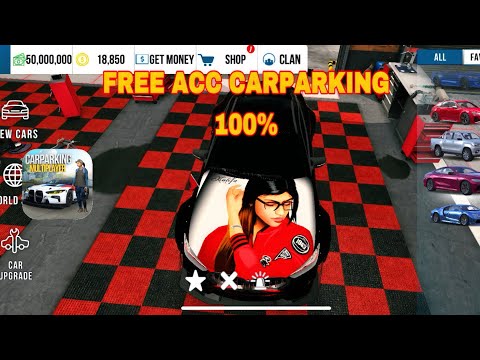 Free account . in car parking multiplayer