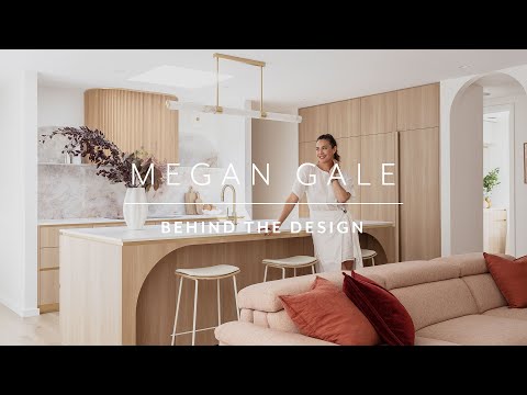 Discover GH House: Megan Gale's Tranquil Melbourne Home Highlighting Curved Interiors (House Tour)