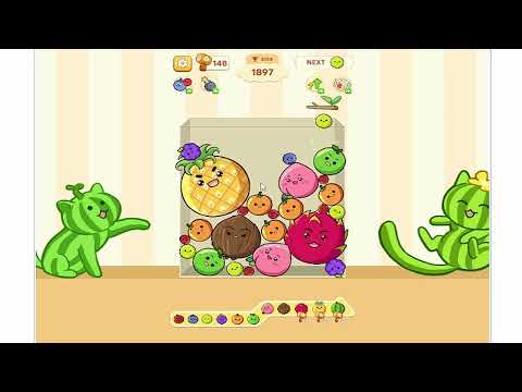 【フルーツマージ：ジューシードロップ】Fruit Merge: Juicy Drop🌟21