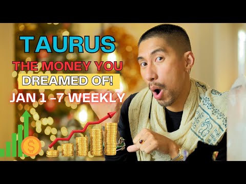 TAURUS 🚨 URGENT THE MONEY HAVE BEEN WAITING FOR! JANUARY 1 - 7 WEEKLY HOROSCOPE PREDICTION