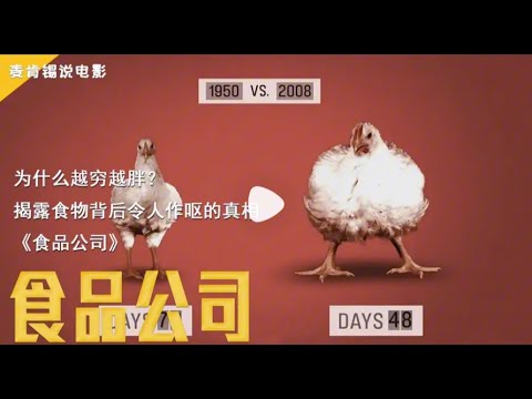 为什么越穷越胖?揭露食物背后令人作呕的真相《食品公司》