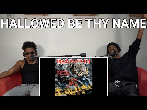 AWESOME | FIRST TIME HEARING Iron Maiden - "Hallowed Be Thy Name" [REACTION]