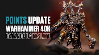 Major Points Updates in Warhammer 40k 10th Edition