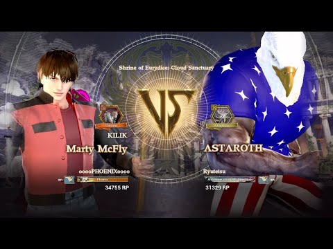 Soul Calibur VI Ranked Match - ooooPHOENIXoooo vs. (Ryutetsu)