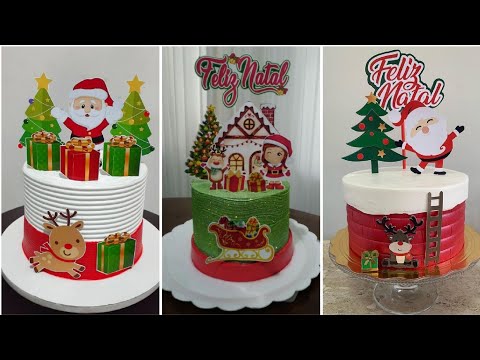 Christmas Cake Designs/Latest Christmas Cake Ideas 2023