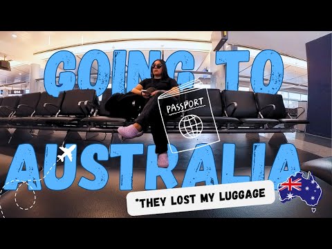 GOING to AUSTRALIA *they lost my luggage #fyp