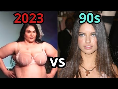 Plus-size models vs 90s models