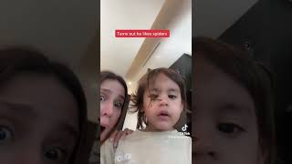 Andrea trying the spider prank on milan #viral #theroyalfamily #goviral #andreaespada #tiktok