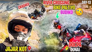 River crossing SURAKSHYA pani ma Khasin ?? || Dolpa jada yesto bhayo😭|| MRB Vlog ||