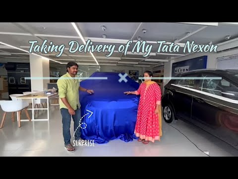 Taking Delivery of our new Tata Nexon | Royal Blue | XZ+ (P) Premium