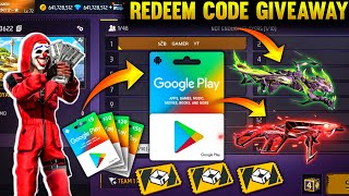 FREE FIRE LIVE REDEEM CODE GIVEAWAY💎|| FREE FIRE LIVE CUSTOM ROOM DIAMOND GIVEAWAY | FREE FIRE LIVE