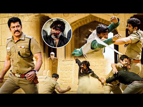 Vikram And Bobby Simha Mass Fighting Action Scenes || Saamy2 Movie Scenes || Matinee Show