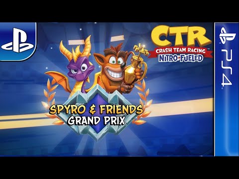 Longplay of Crash Team Racing Nitro-Fueled - Spyro N. Friends Grand Prix (DLC)