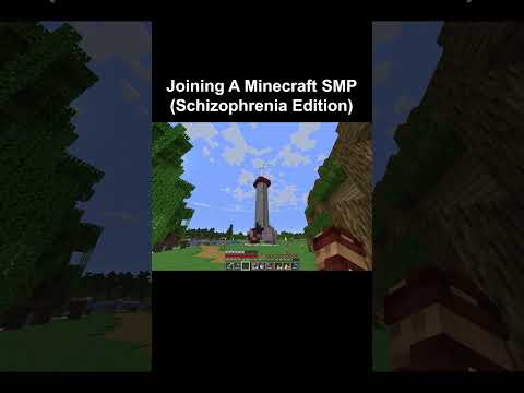 Joining A Minecraft SMP (Schizophrenia Edition)