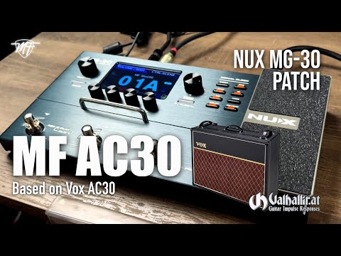 NUX-MG30 - Preset MF AC30 based on Vox AC30