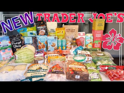 TONS OF NEW TRADER JOE'S FOODS HAUL