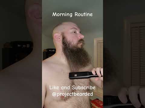 Beard Routine #bearding #beard #beards #beardstyle #barber #menshealth #beardcare #beardgrooming