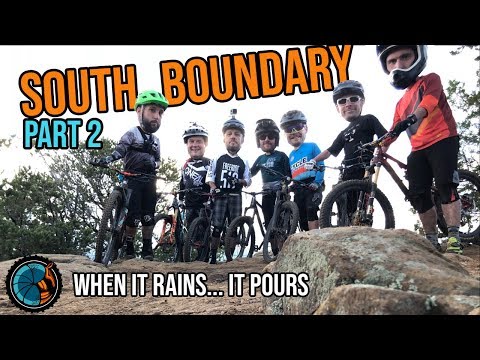 Funeral for a Friend (or Gimbal) - Mountain biking South Boundary Trail pt 2