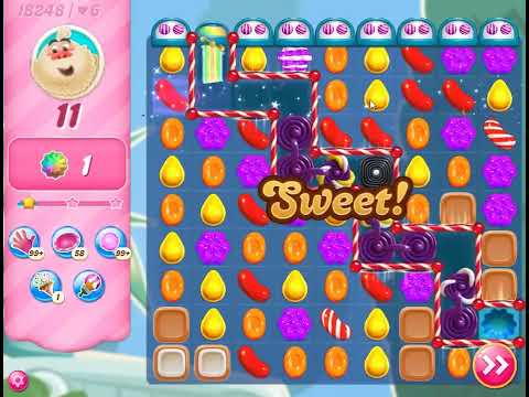 Candy Crush Saga Level 18248 - NO BOOSTERS | SKILLGAMING ✔️