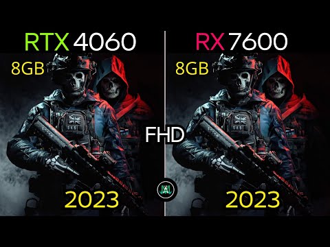 RTX 4060 Ti vs RX 7600  : 1080P GAMING TEST