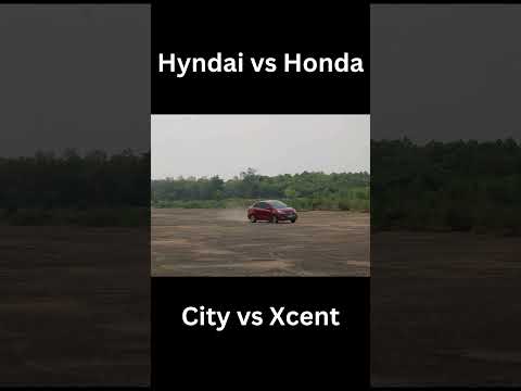 Honda city VS Hyundai xcent stability