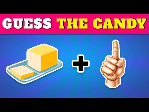 Guess the CANDY by Emoji? 🍬🍭 | Emoji Quiz 2024 | Quiz Rainbow