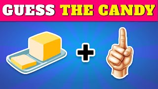 Guess the CANDY by Emoji? 🍬🍭 | Emoji Quiz 2024 | Quiz Rainbow