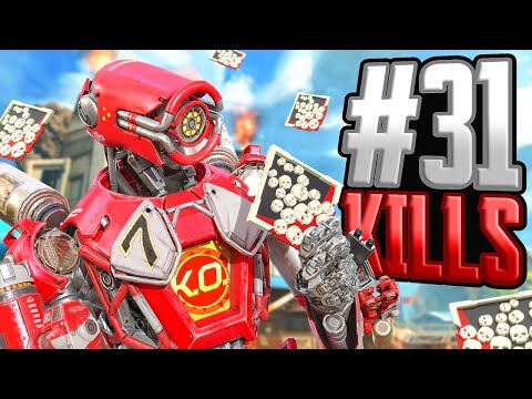 AWESOME Pathfinder 31 KILLS and 9,228 Damage Apex Legends Gameplay