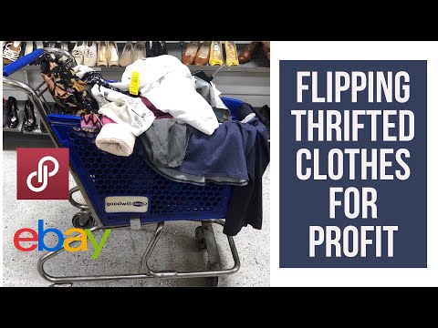 September 2020 Thrifted Clothing Haul for Fall to Resell Online for Profit