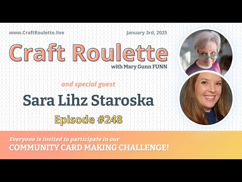 Craft Roulette Episode #248 featuring Sara Lihz Staroska (@sassysllc)