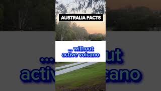 Which country has the most volcano? Please share in comments #australia #australiashorts #facts