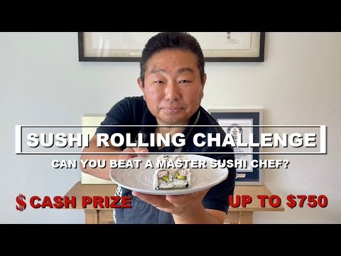 So You Think You Can Sushi? Try To Beat This Master Sushi Chef!