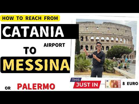 How to travel from #catania  to #messina  or #palermo for FREE #internationalstudents #studyinitaly