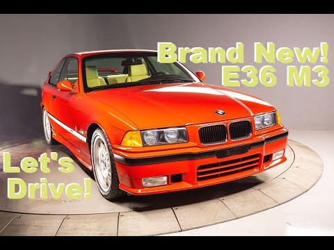 Brand New E36 M3: Let's Drive this 9K mile Hellrot 1995 M3!