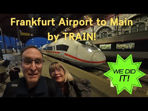 How to Travel from Frankfurt Airport to Frankfurt (Main) Hbf (Central Train Station)! BEST WAY!