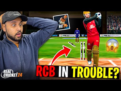 Can RCB Win Last Ball Thriller❓RCPL AUCTION 2024 Real Cricket 24 (RC24)