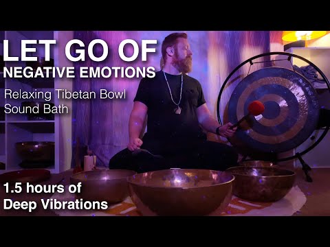 Nervous System Reset | Letting Go Of Negative Emotions Tibetan Bowl Sound Bath