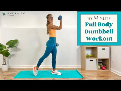 10 Minute Full Body Dumbbell Workout