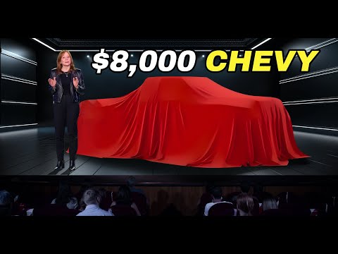 GM Ceo Announces NEW $8,000 Pickup Truck! Game Over for All Competition!