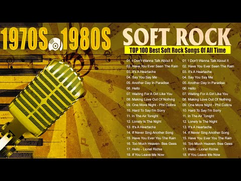 Eric Clapton, Phil Collins, Elton John, Michael Bolton, Rod Stewart - Soft Rock Ballads 70s 80s 90s