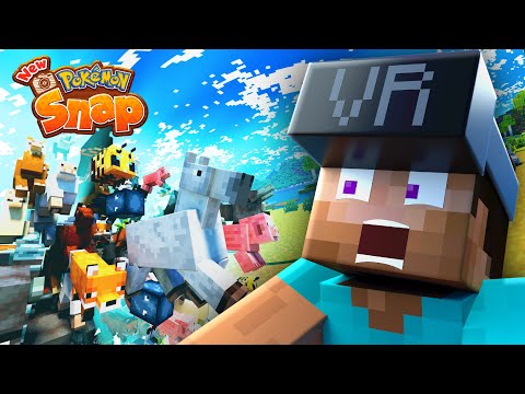 Pokémon Snap but it's Minecraft! (Animation)