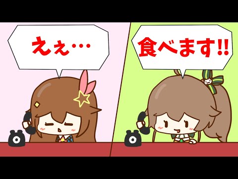 【手描き/ときのそら/夏色まつり】たくさん食べれる‼まつりちゃん‼