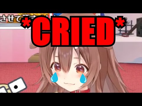 Korone Cried and Being Too Hard On Herself【Hololive】