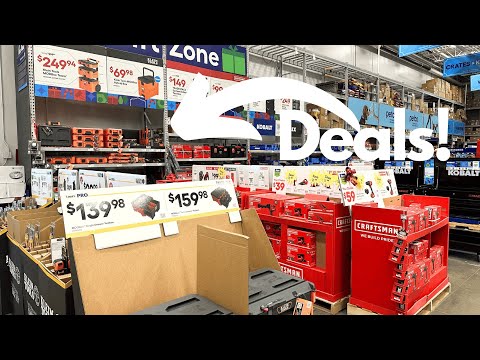 Lowes Crazy New Years Tool Deals!