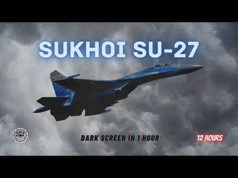 Sukhoi Su-27 Flight ASMR: Relaxing Jet Engine White Noise for Deep Sleep