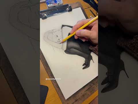 DRAWING ARIANA (tiktok: raymond.portraits) #art #shortsvideo #artist #artistdrawing #arianagrande