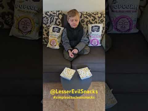 Taste Testing and Rating @LesserEvilSnacks Popcorn- Himalayan Pink Salt + Himalayan Gold.